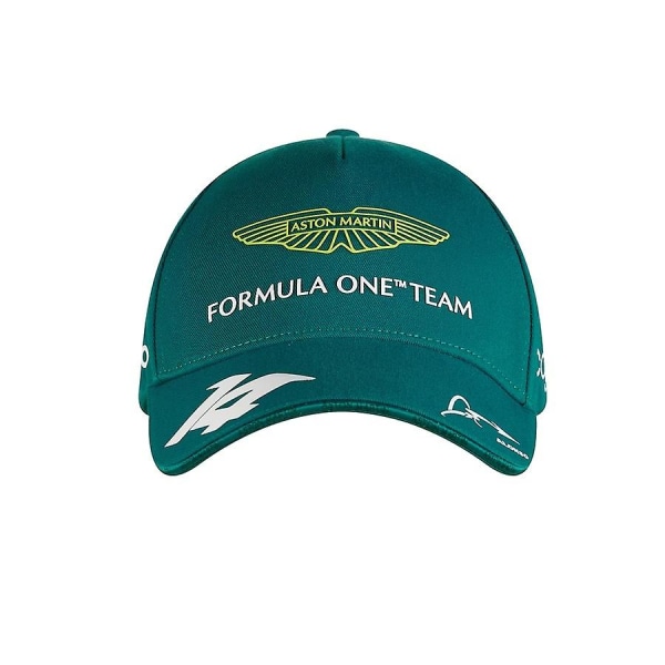 Fashion Alonso F1 Aston Martin F1 Team Baseball Cap Snapback Bomull Hat Justerbar Caps Solhatter Gorras Hombre Fernando Gorra Green