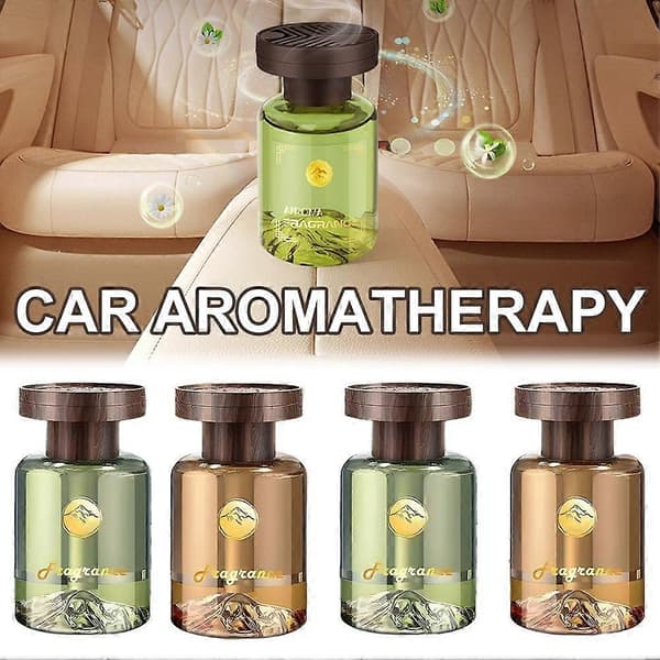 Frisk Naturlig Bil Aromaterapi Langvarig Duft Bilfrisker Parfyme I7A4 Green D
