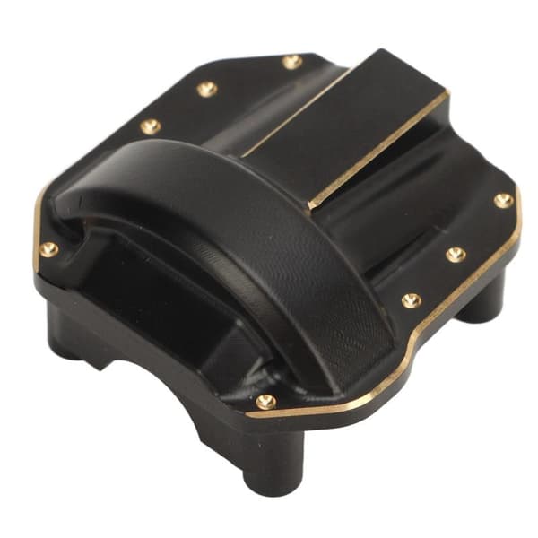RC Diff Cover Messing Forreste Bagaksel Differentialhus til Axial SCX10 II AR44 1/10 bil