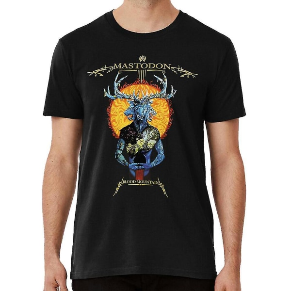 Mastodon-yhtyeen t-paita - Mastodon-yhtyeen uusi logo - HZPLSM S