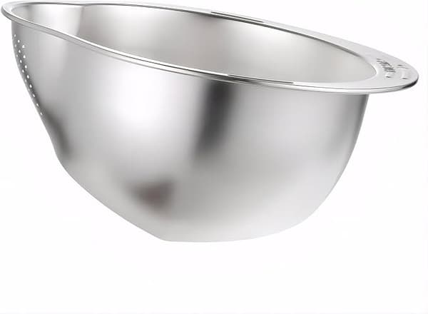 4-i-1 Risvaskeskål - Risvasker Si Skål - Rustfri Stål Dørslag til Quinoa, Frugt og Grøntsagsvask - Multifunktionel