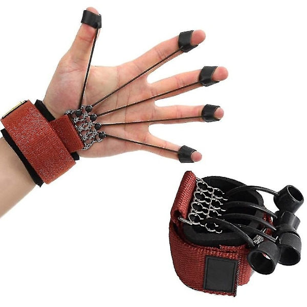 Handgrepp Finger Expander Finger Tränare Finger Tränare Motståndsband