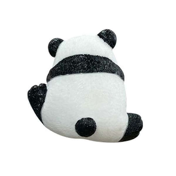 Søde dyrefigurer computerskærmstopper skrivebordspynt kontorindretning panda 1PC