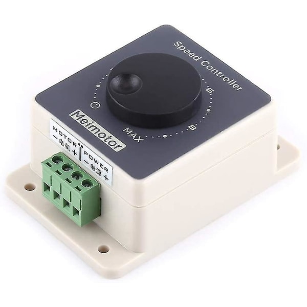 12v nopeudensäädin - Pwm-moottorin nopeudensäädin, 10-60v 20a Dc vedenpitävä kuori