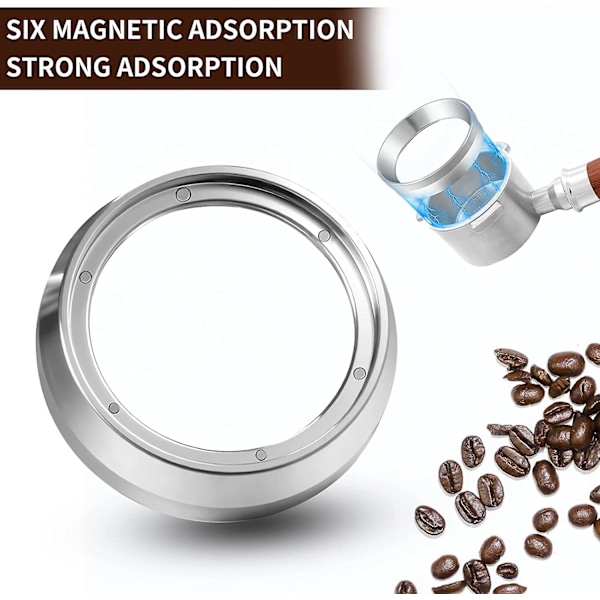 Doseringstragt til espressomaskiner, 51mm doseringstragt tilbehør til kaffemaskiner (1 stk.)