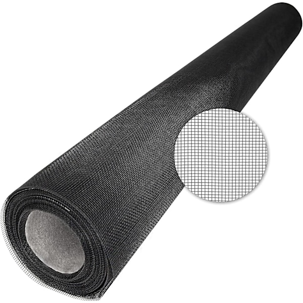 Myggnät - Insektsskydd - Transparent Fiberglasväv, UV-resistent, Säljs per meter