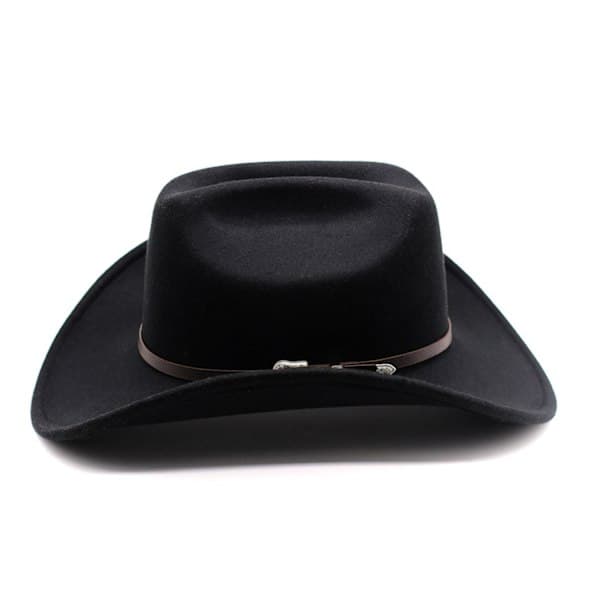 Cowboyhat med bred skygge