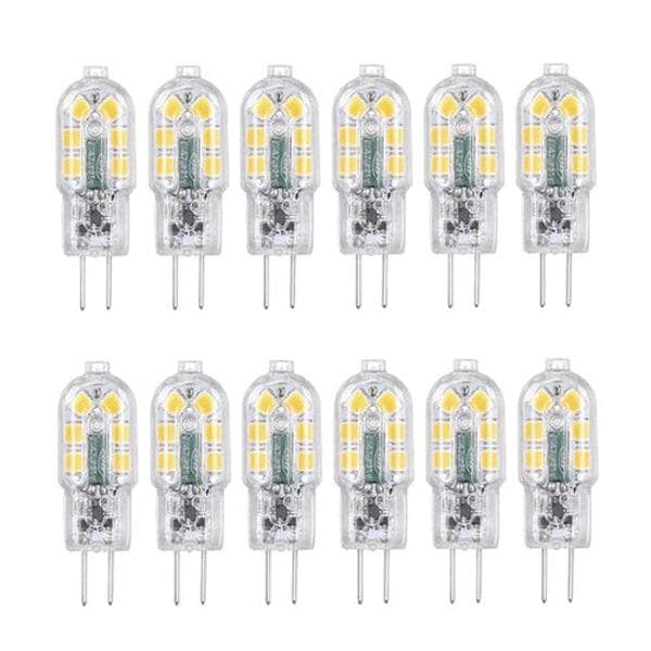Tomshine G4 LED-lampor 12-pack Varmvit