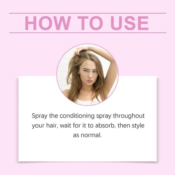 Curl Leave In Diffusing Heat Protection Spray - Definierande värmeskyddsspray för lockigt hår - Curl Defining Spray för friska och skyddade lockar 3PCS