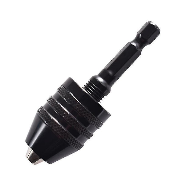 1 stk. 0,3-6,5 mm Hexdrill Chuck Nøglefri Skruetrækker Slagdriver Adapter Elektrisk Mikromotor Klemme Chuck Fixture Hex Skaft