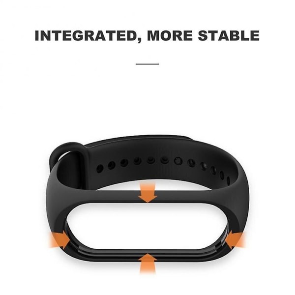32 färger Tpu enfärgad armband Hirsarmband för Xiaomi Mi Band 7 Silikon Hög elastisitet A19