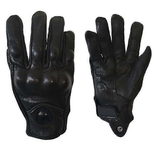 Retro Aito Nahkainen Moottoripyörä Hanskat Moto Vedenpitävät Hanskat Motocross Hanska Hk L