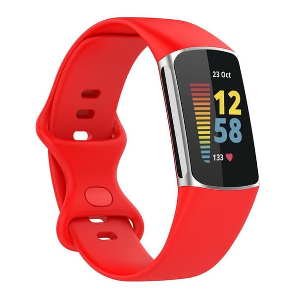 Replacement Strap Compatible for Fitbit Charge 5 TPU Soft Watch Band for Smart Watch