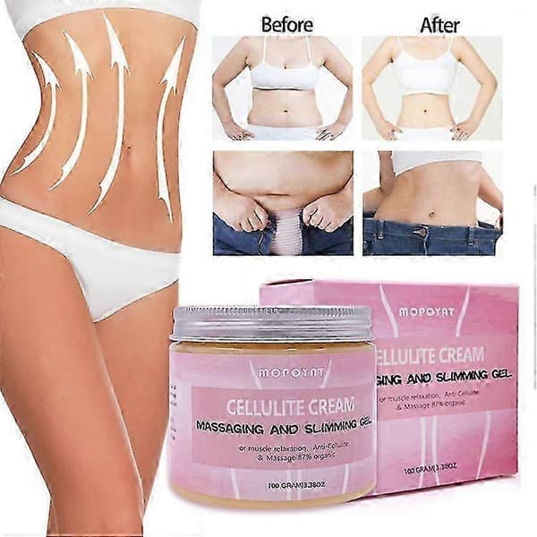 Cellulitmassagekräm Cellulitkräm Ekologisk Senap Anti-cellulit Salva