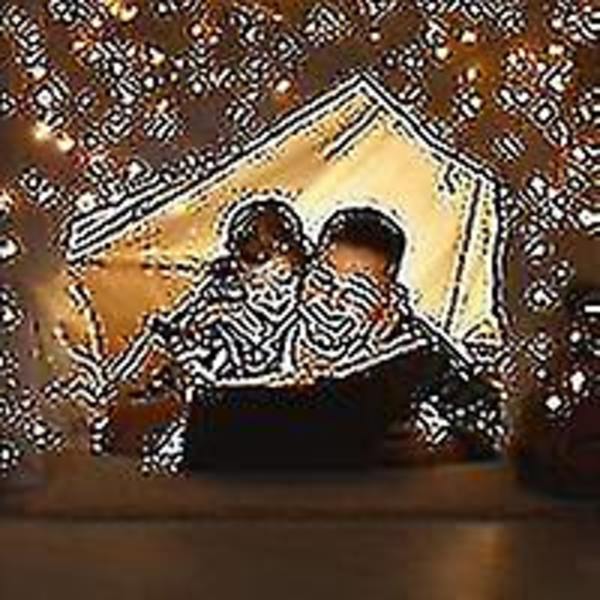 12m 120 LED-ljusslinga, varmt gult, USB-drivna ljusslingor