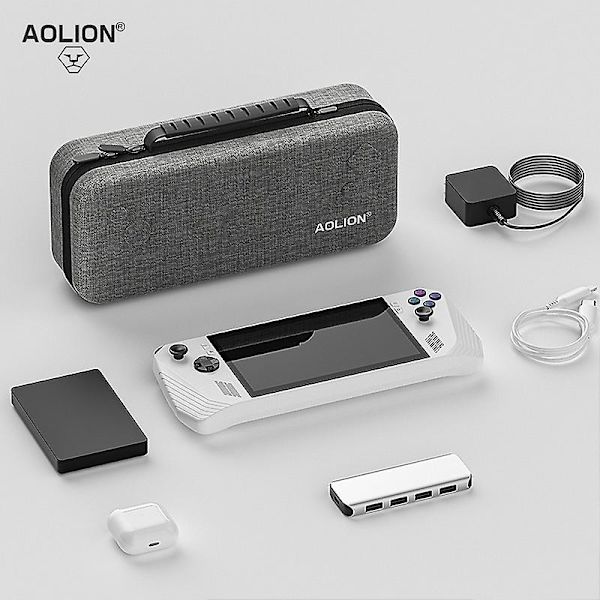 Bärväska för Rog Ally, Eva Hard Case Kompatibel Asus Rog Ally Gaming Handheld 7 Tum 2023 Och Tillbehör Black