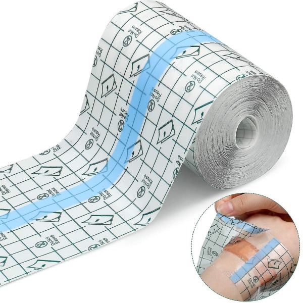 Transparent Stretch självhäftande bandage Vattentätt bandage Klara självhäftande bandage (4 tum 10,94 yard)