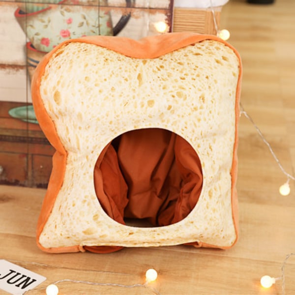 Toast Brød Hat Varmt Brød Selfie Rekvisitter Plys Hat Kostume Tilbehør