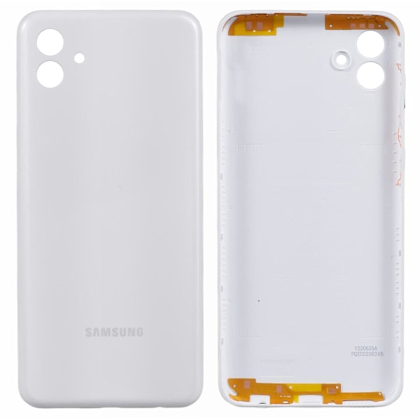 Batteribackkåpa för Samsung Galaxy A04 4G (164,4 x 76,3 x 9,1 mm) A045 OEM Ersättningsdel - Vit