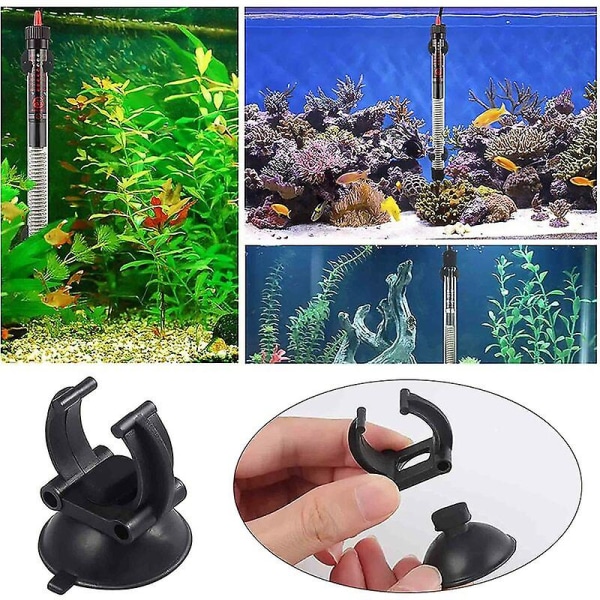 25 st Akvariumsugkoppar Akvariumvärmare sugkoppsklämmor Sugkopp för användning i akvarium och hydroponisk pump