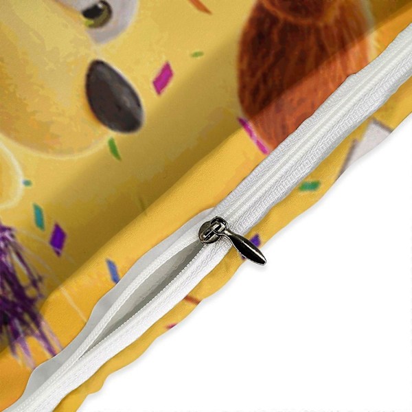 x100 Garfield Peittopussilakana Mikrokuitu Vuodevaatesetti 3D-painettu Kevyt 3-osainen Peittosetti, 1 Peittopussi ja 2 Tyynyliinaa Lapsille Pojille 240x260cm 94x102in