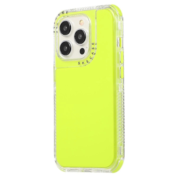 iPhone 16 Pro -kotelo 3-in-1, pudotussuojattu PC+TPU - Multicolor Green