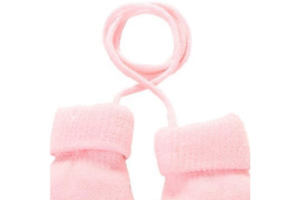 Baby Tecknad Räv Slingback Varma Stickade Vantar