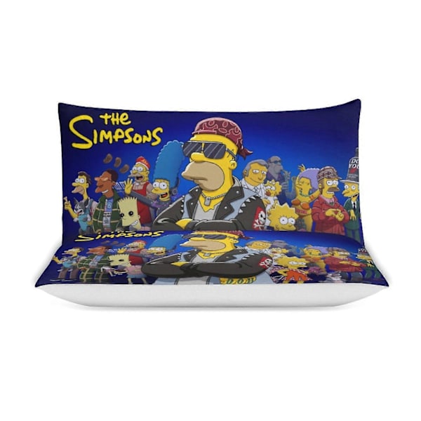 x240 The Simpsons 3-delt sengetøysett Varmt og komfortabelt mykt dynetrekk sengesett med 1 dynetrekk og 2 putetrekk for soverom b240 200x200cm 78x78in