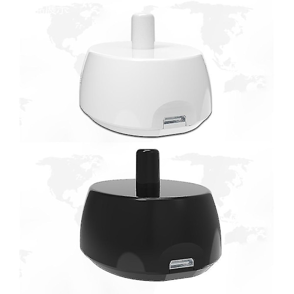 För 3757b Laddare Ersättning Stativhållare Elektrisk Tandborste Usb Laddare För D12 D20 D16 D10 black