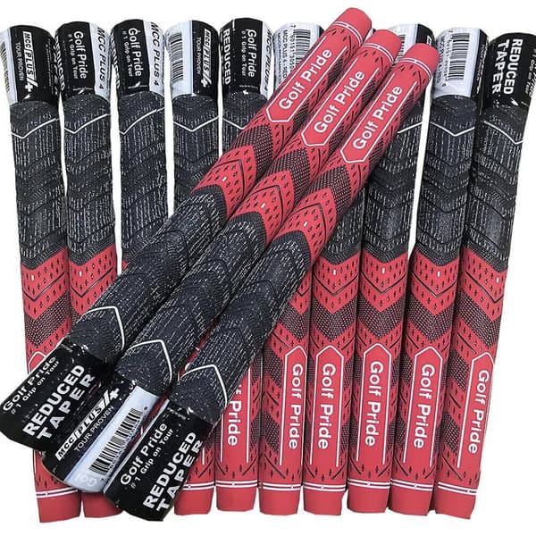 13 kpl golfgrippejä, vakiokoko, medium, punainen-FA- red