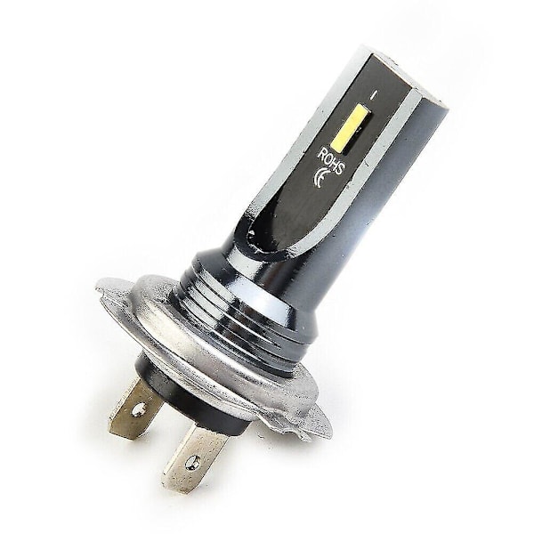 2 st H7 LED-strålkastare Halogenlampor Kit Bil Dimljus 3000k Fel Fri Gul
