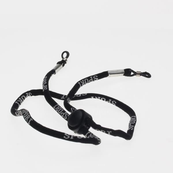 Brillerem Stropper Ledning Justerbar Spenne Lett For Menn Kvinner Black