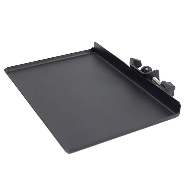 Laptop Microphone Micro Stand Clamp Microphone Tray Holder Microphone Stand Shelf Mic Rack Stand Mic Stand Laptop Tray