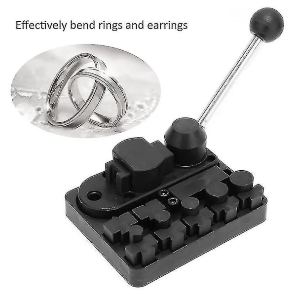 Ringbøjningsværktøjssæt, professionelt værktøj til ringfremstilling Multifunktionelt smykkeværktøj Ringmager