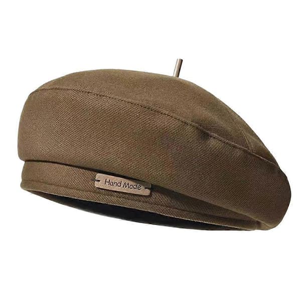 Basker Dam Höst/Vinter Japansk Retro Mångsidig Hatt O0I0 Coffee One size