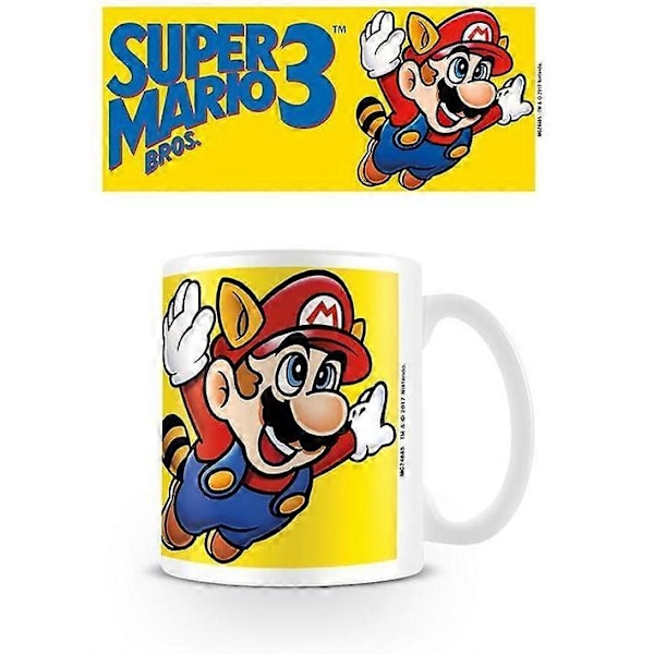 Bros 3 Mugg White/Yellow/Blue One Size