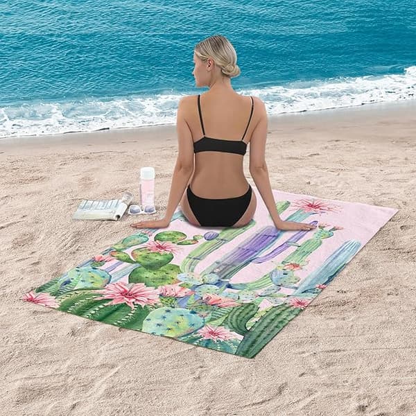 Strandhandduk mikrofiber badhandduk resa