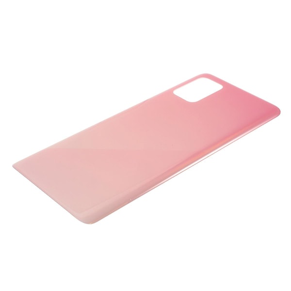 Samsung Galaxy A71 4G SM-A715:n takakuoren ja akun kotelon vaihto-osa (ilman logoa) - Pinkki