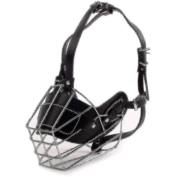 Super Metal Muzzle Koiran Kuonokopallinen Nahkakuonokopallinen Suurille Koirille,l