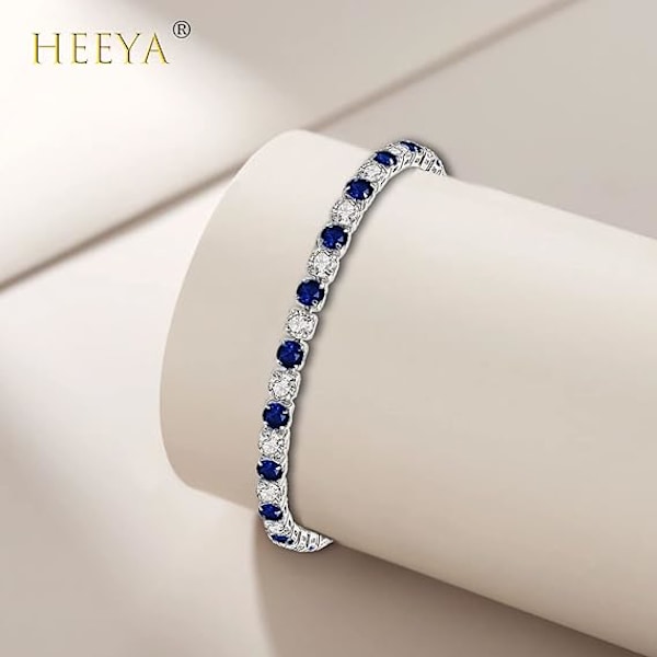 Armbånd til kvinder Sterling sølvbelagt tennisarmbånd krystal skydearmbånd kvinder armbånd diamant sølv/rosaguld