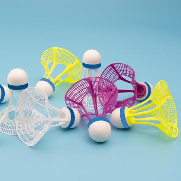 st plastbolde til badminton indendørs og udendørs Rød