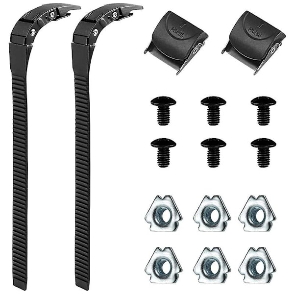 2 Set Ersättning Inline Skate Strap Skridskor Energi Strap Skate Strap Spännen Skruvar För Män