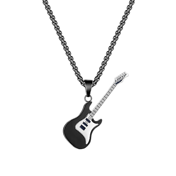 Gitarrhänge Street Classic Tide Herr Titanium Stål Halsband black