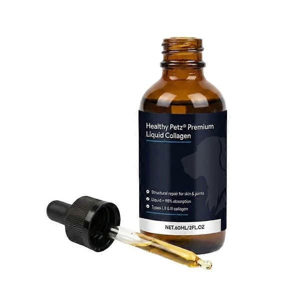 Flytende kollagentilskudd for hunder 60 ml, opprettholder leddkomfort