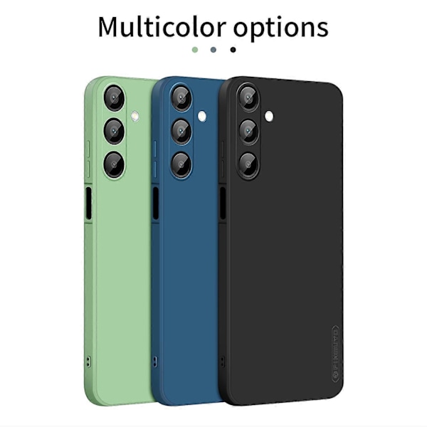 PINWUYO Sense Series Flytande Silikon TPU Telefonfodral för Samsung Galaxy A26 5G - Multicolor Green