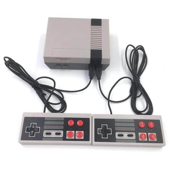 Mini Klassisk Retro TV-spilkonsol Underholdningssystem Indbyggede 620 Spil
