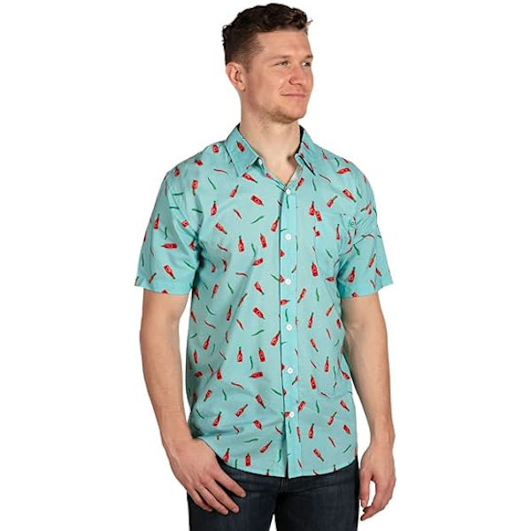Hawaiiskjorter til mænd, afslappede