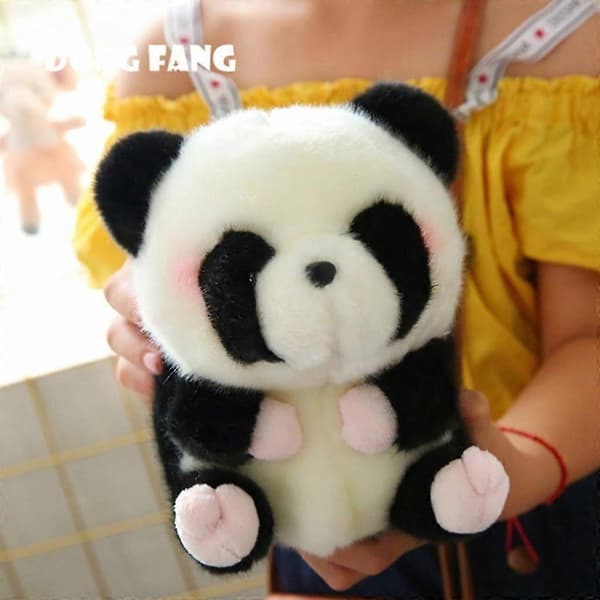 Pehmeä pehmolelu panda, söpö lahja lapsille, lasten pehmolelu