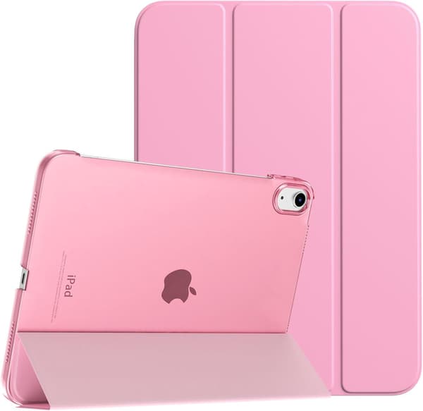 Suitable for iPad 10th/11th Generation (2022/2025/A16) Tablet Case, PC Hard Shell, Thin and Light, Non-Yellowing, Drop-Proof. Pink pink Ipad A16 (2025)