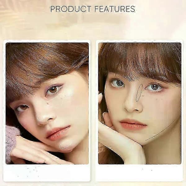 Judydoll Highlighter & Contour Bronze Palette - Natural Makeup 2pc